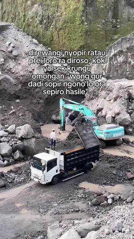 :(#tambang #sopirtruck #sopirtrukpunyacerita #merapi #ngori 