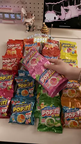 Kẹo dẻo mix 9 vị Popit #unbox #unboxing #xuhuong #keodeopopit #keopoit 