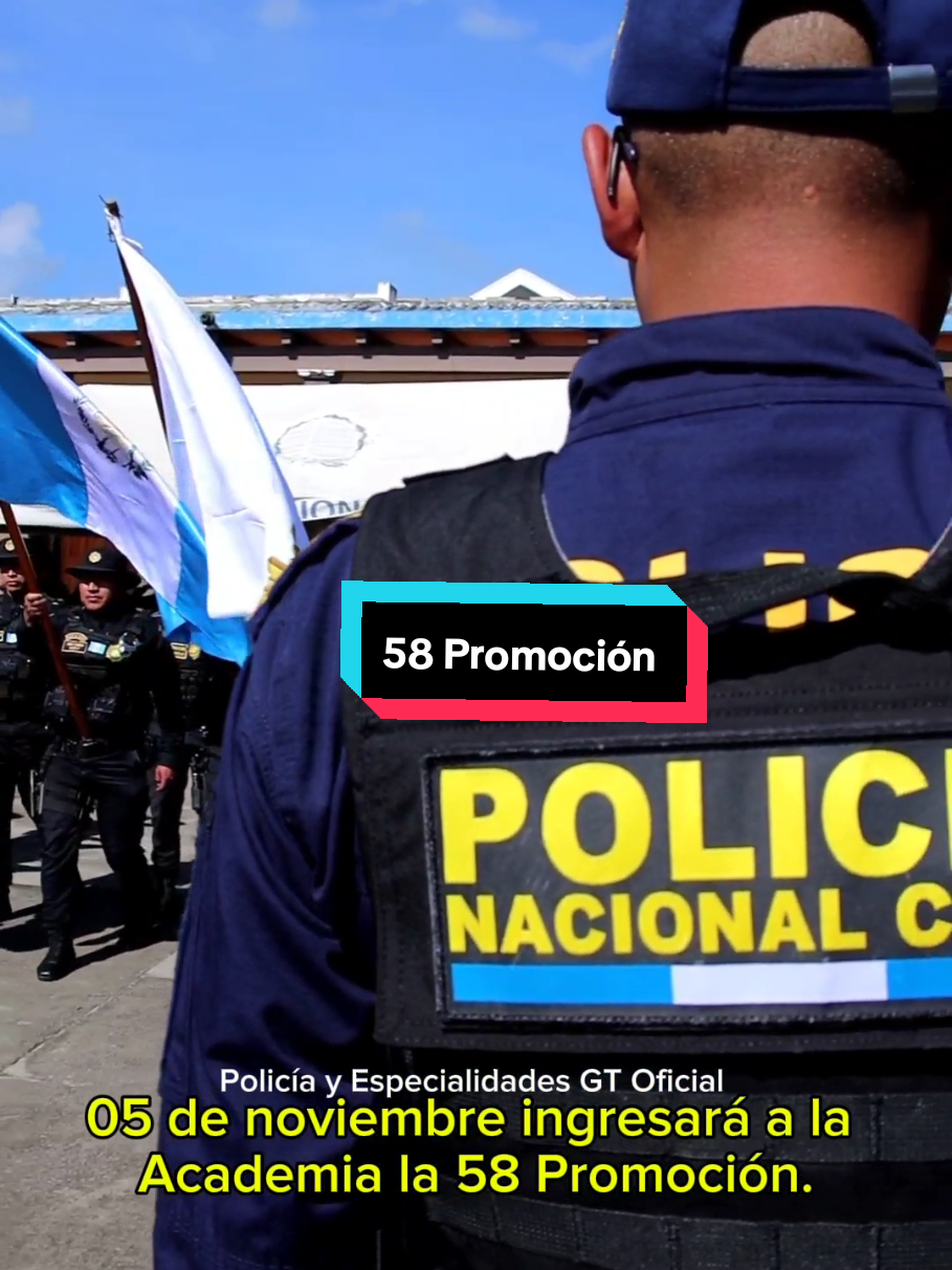 💥🚨🇬🇹 Primero Dios nos vemos el 05 de noviembre, para recibir a los nuevos aspirantes de la 58 Promoción en la academia🇬🇹🚨 💥 #PNCenAcción #policiayespecialidades #58Promoción 