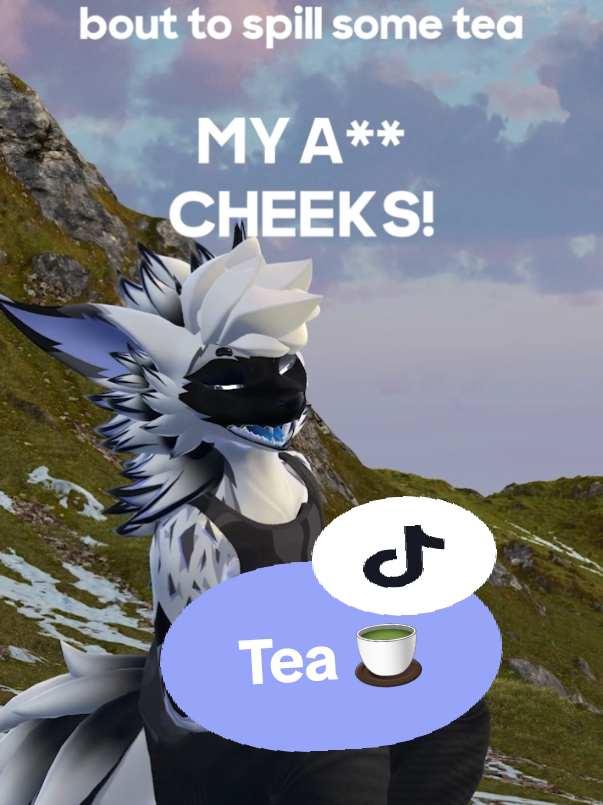 ._. . . . #nardoragon #novabeast #vrchat #furry #meme 