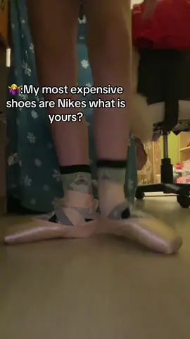 This is real actually and hope this gets to all my ballerina girlys #ballet #pointeshoes#ballerina#dream#expensev