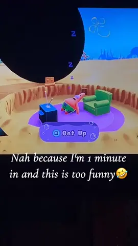 I had to check out the new Patrick Star game and I'm not one bit disappointed😂👍🏼 #spongebob #patrickstar #spongebobgame #ps5 #fyp 