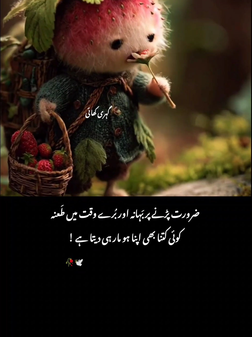 ضرورت پڑنے پر بَہانہ اور بُرے وقت میں  #makeitviral #viewsproblem #unfrezzmyaccount #growmyaccount #urdupoetry 