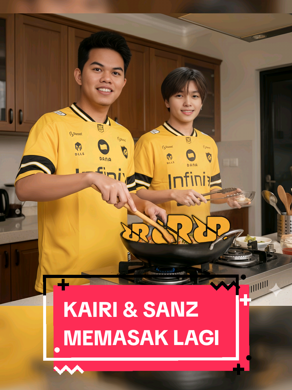 KAIRI & SANZ MEMASAK ☠️ yang mau joki rank WA di bio 👍 #memempl #onicesport #rrqhoshi #NEXTJagoanMabar #MLBBNEXT2025 