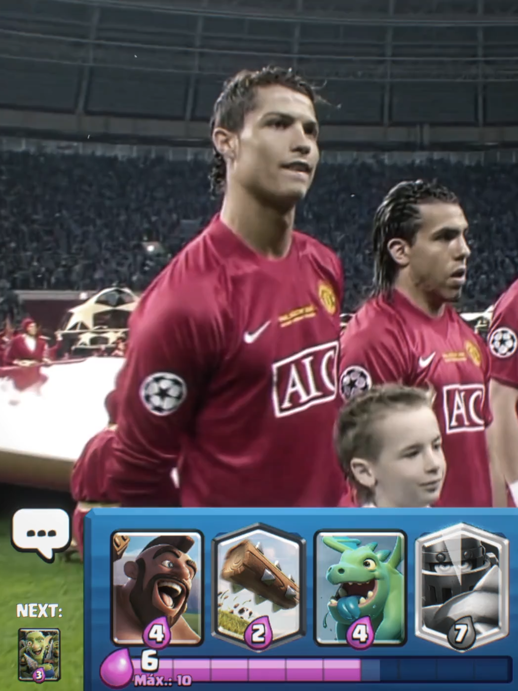 Ronaldo X Mega Knight #ronaldo #ronaldo7 #megaknight #clashroyale#footballedits #football #edit