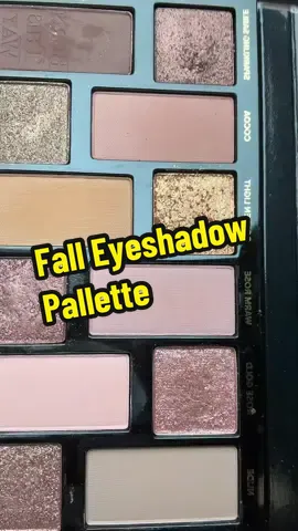 This is the perfect fall eye palette, but of course, this is beautiful any time of year. #bornthiswayeyepallette #falleyemakeup #neutraleyeshadowpallette #TikTokShopCreatorPicks ##topbeautyproducts
