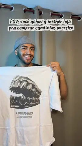 Se você curte camisetas over, precisa conhecer a linha de Camisetas Oversized da Coleção URBRAND CLUB! Tem uma mais top que a outra com estampas de até 40cm com tecido 100% algodão. Já quero fazer coleção. #camisetasoversized #urbrand #urbrandclub Use meu cupom de desconto  Luis10