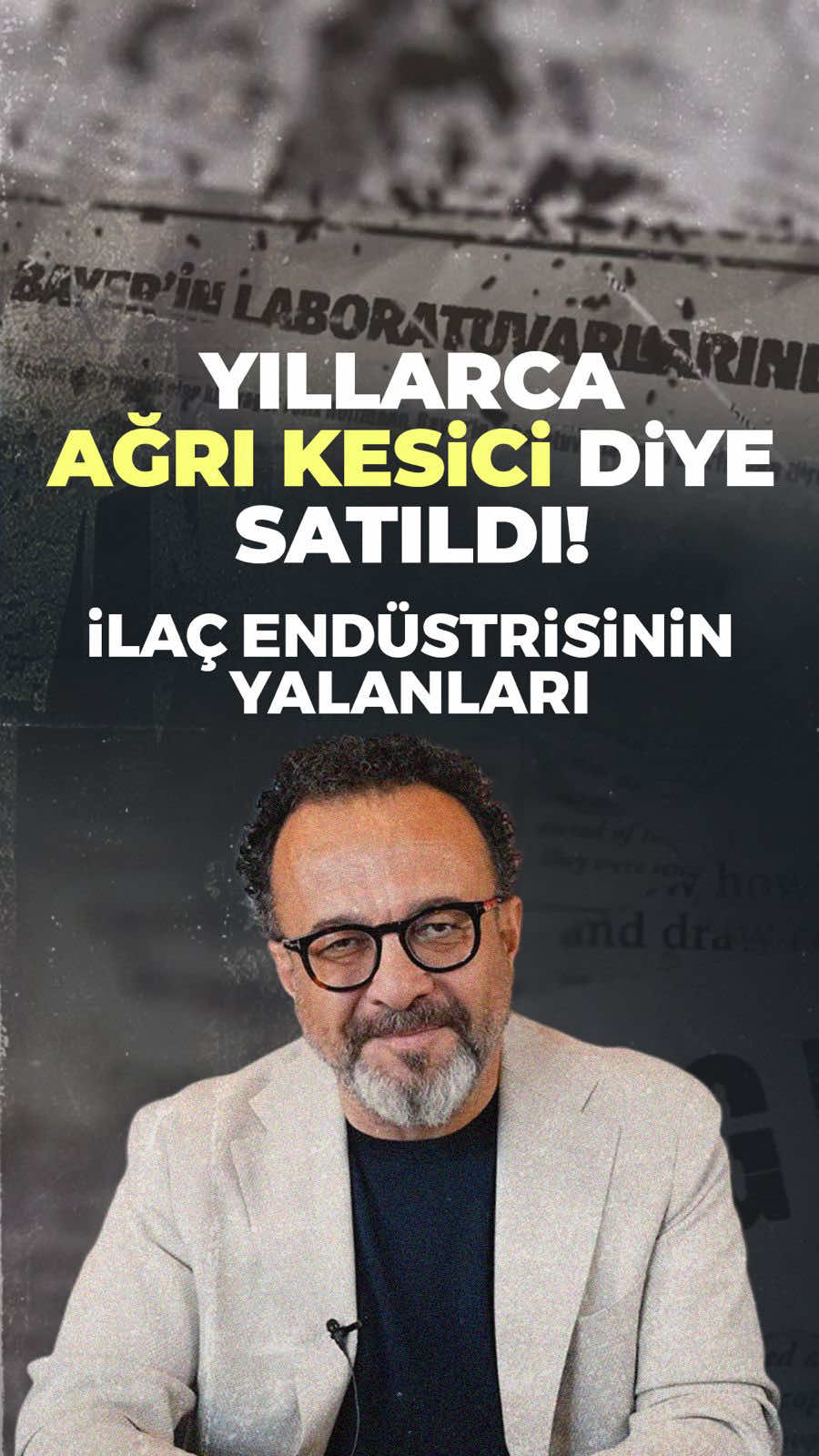 Tarihi Değiştirecek Buluş Dediler, İlaç Diye Uyuşturucu Madde Sattılar! İlaç Endüstrisinin Yalanları  1895 yılında aspirini asetilleyip, asetil salisilik asit üreten Doktor Felix Hoffmann; bundan tam 11 gün sonra asetil dimorfin'i yani heroin'i, yani eroini üretiyor. Eroin 1930lara kadar ruhsatlı ilaç olarak, bağımlılık yapmayan ağrı kesici olarak dünyada satılıyor, reklamlar veriliyor, ilanlar çıkılıyor ve meşhur doktor Freud'un meslek hayatı boyunca ruhsatlı ilaç olarak satılıyor. Freud'un doktorluk yaptığı süre boyunca 1 numaralı reçete ettiği ilaç eroin... Bu süre boyunca neredeyse yaklaşık 40 sene boyunca eroin dünyada bağımlılık yapmayan ağrı kesici olarak reçete serbest bir ilaç.  Bugün bize ahkam kesen ilaç firmalarının başlangıcında bunlar eroini bile ruhsatlı ilaç olarak sattılar. Hem de neredeyse 40 sene boyunca.  Şunu unutmayın: İlaçsız yaşam mümkündür. İnsanoğlu yüzbinlerce yıl ilaçsız yaşamıştır. Ama ilaçlı yaşamın mümkün olup olmadığını henüz kimse ispatlayamadı.  İlaç Endüstrisi Nasıl Gelişti? Aspirin Nasıl Geliştirildi? İlaçsız Yaşam Mümkün, Peki Ya İlaçla Yaşam..? Tüm bunları anlattığım videom YouTube kanalımda yayında! #DrÜmitAktaş #İlaçsızYaşam #BadPharma 