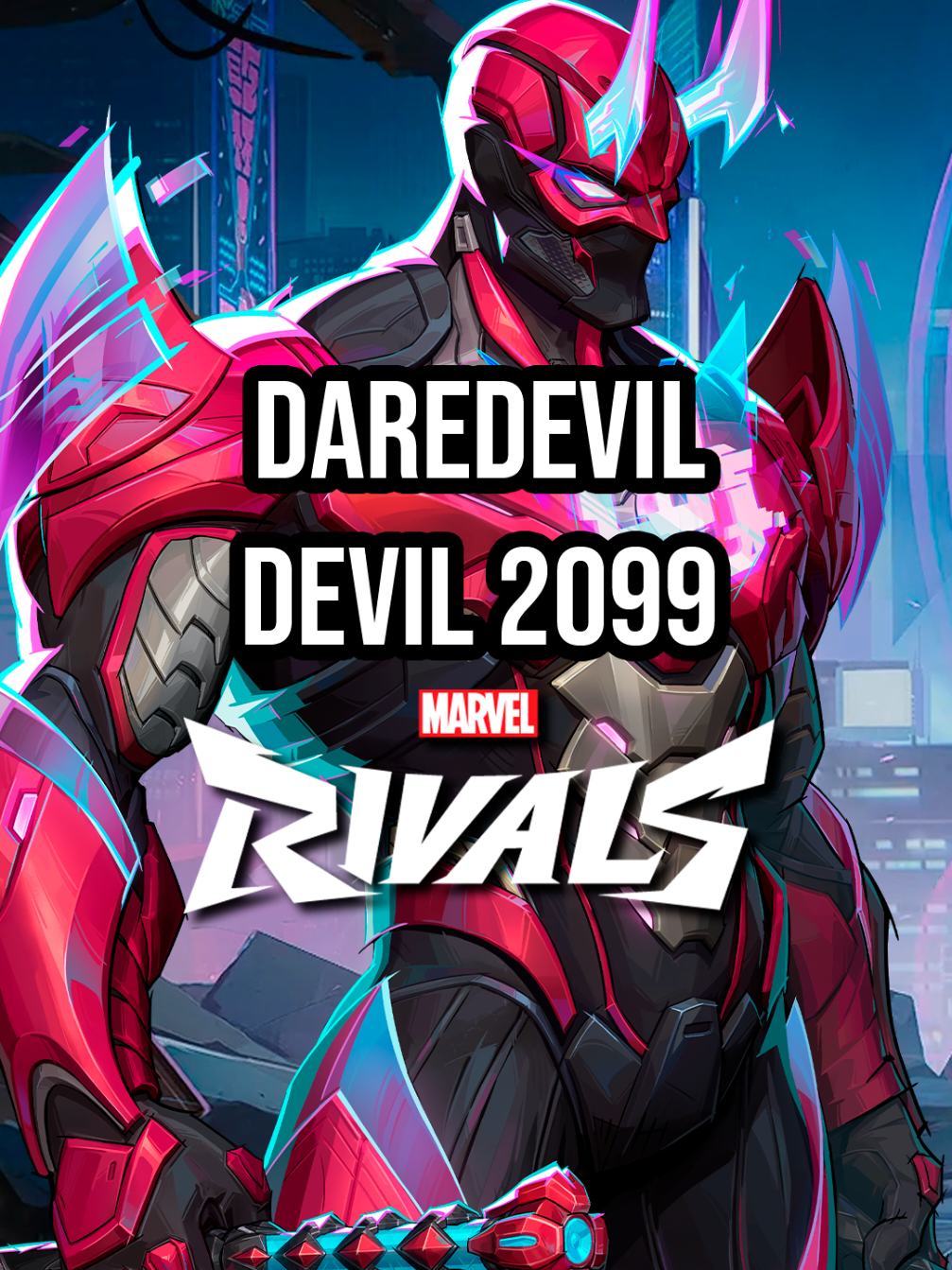 Daredevil: Devil 2099 🟣 #MarvelRivals #gaming #newskin #daredevil #2099 