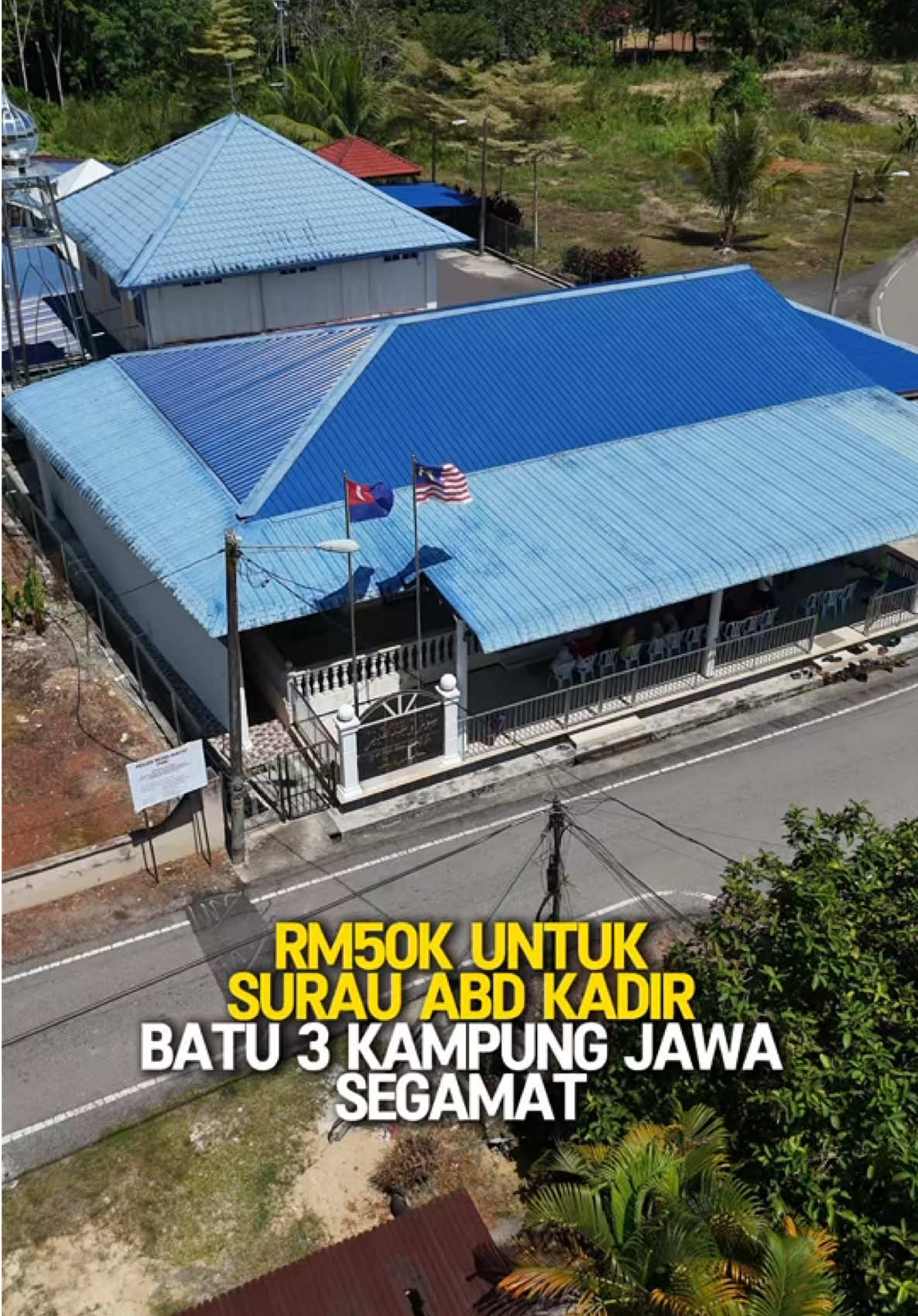 RM50K UNTUK SURAU ABD KADIR BATU 3 KAMPUNG JAWA, SEGAMAT #DrZ #DemiSekijang #MalaysiaMADANI #RancakkanMADANI #MADANIBekerja 