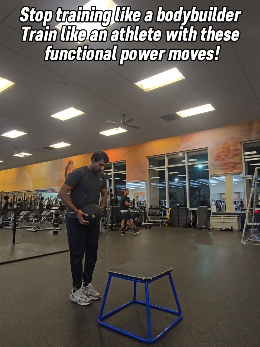 Best Functional Training for Athletes | Power, Strength & Mobility Exercises  🔥 Unlock your athletic potential with this Functional Training Workout for Athletes! This session is built on sports science principles to develop explosive power, strength, mobility, and stability for peak sports performance. 💪 In this workout, you’ll train with 4 powerful functional exercises: 1️⃣ Rotational Slam Ball with High Knee – Develops rotational power, hip drive & core activation. 2️⃣ Barbell Squat with 5-Second Isometric Hold – Builds strength, eccentric control & neuromuscular stability. 3️⃣ Resistance Band Split Squat Jumps – Enhances unilateral power, balance & lower-body explosiveness. 4️⃣ Single-Leg Romanian Deadlift (RDL) – Improves hamstring strength, stability & balance. ✅ Perfect for athletes in football, basketball, soccer, cricket, track & field, MMA, and general sports training. ✅ Builds strength, agility, mobility, balance, and explosive performance. ✅ Suitable for youth athletes, professionals, and fitness enthusiasts. 📌 Use this functional training workout to train like an athlete, boost your sports performance, and prevent injuries! #FunctionalTraining #AthleticTraining #AthleteWorkout #StrengthAndConditioning #ExplosiveTraining 