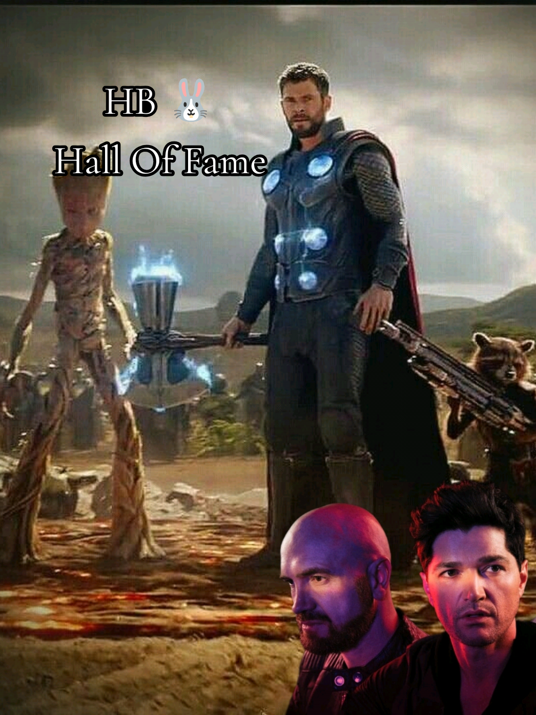 A Doodle A Day 🦸 The Avenger's Piece...So Far x Hall Of Fame 👑 @The Script #fyp #artistoftiktok #avengers #inktober #thescript 