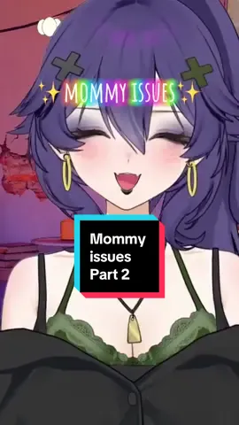 Happy Birthday I guess? 🖤 #vtuber #vtuberclips #envtuber #vtubermemes #mommyissues 