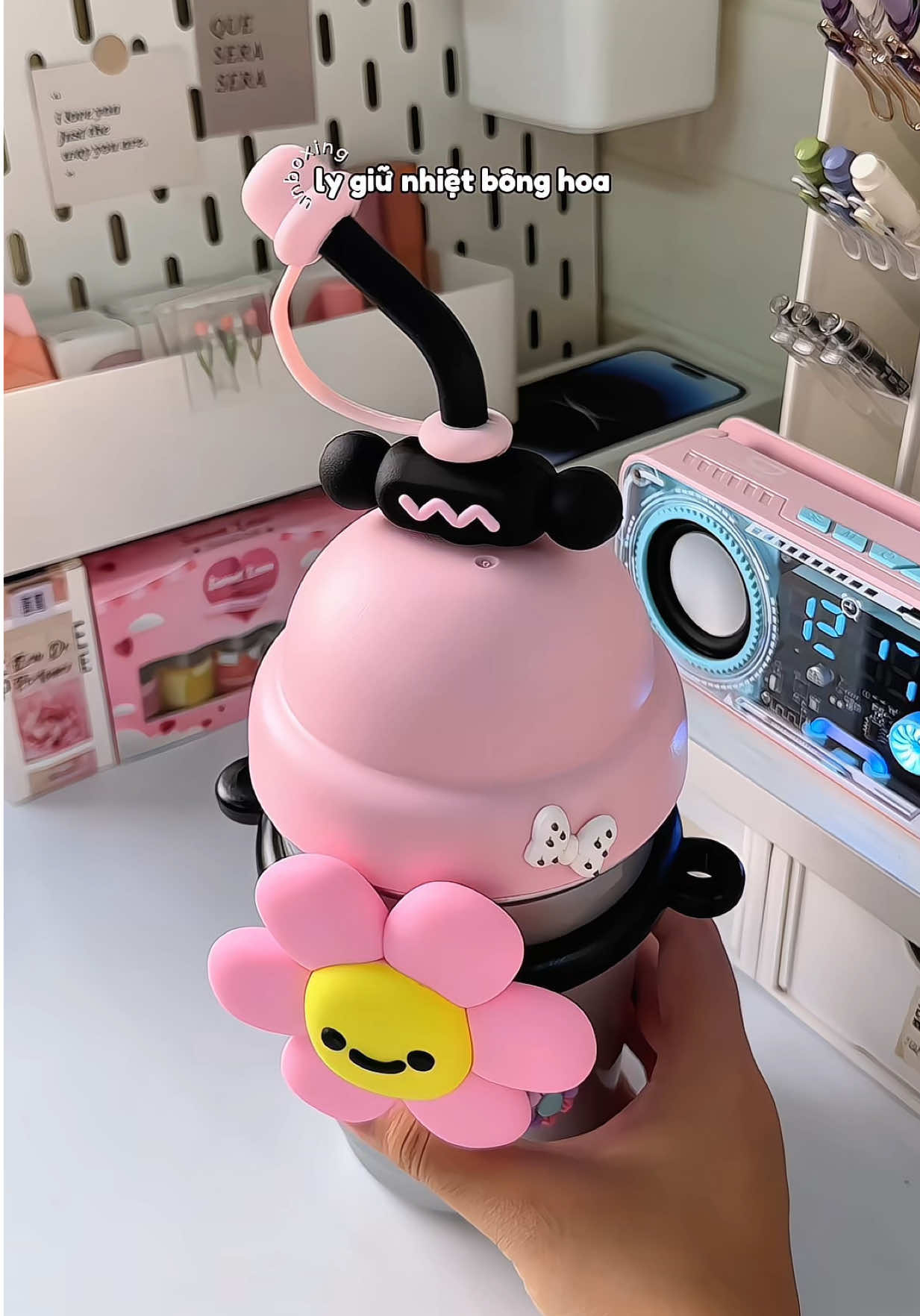 Ly giữ nhiệt thui mà cute cỡ này áaa #lygiunhiet #lygiunhietcute #binhgiunhiet #khousesmart ##xuhuong