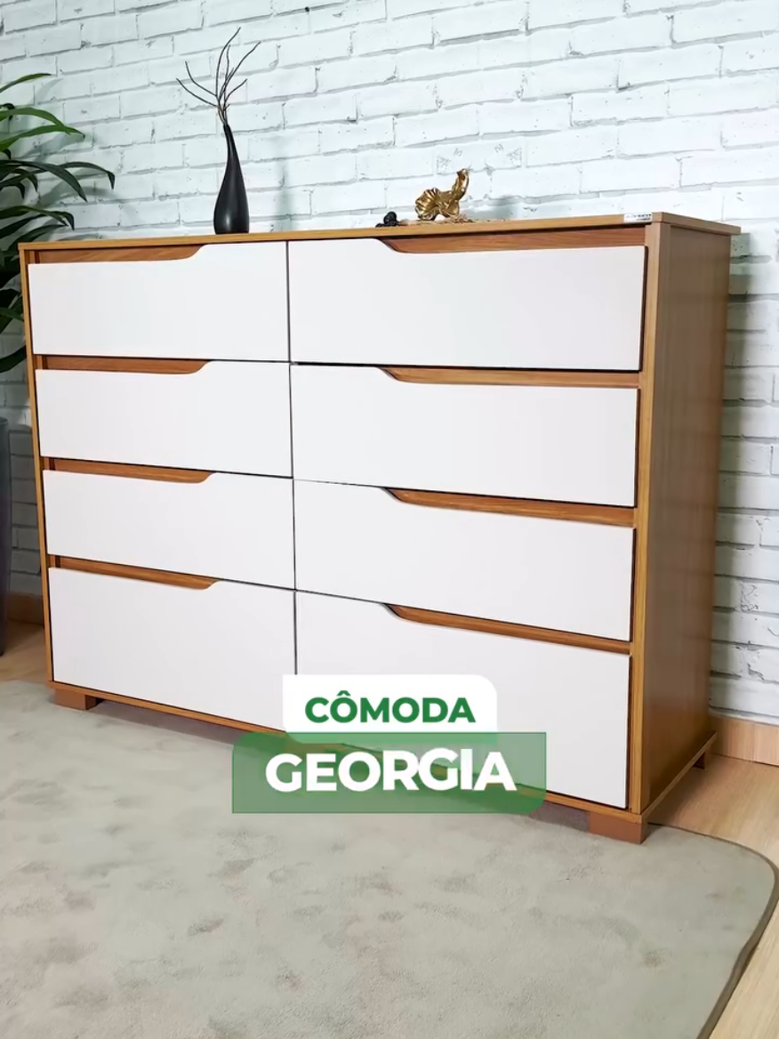 🥰 Bem-vindo(a) à LH Móveis 🥰  E aí gostou da Comoda Georgia? Com 6 Gavetas normais e 2 Gavetão total de 8 Gavetas Medidas: Altura: 105cm Largura: 147cm Profundidade: 47cm O melhor é o valor 🤑 Ele está saindo por apenas  R$: 779,99 😱  Acesse nosso catálogo online com produtos exclusivos ⬇️   https://lhmoveismarica.com/ 🚛 Rápidez na entrega 🏠 Pague SOMENTE no ato da entrega. 💵 💳 Faça seu pedido com facilidade diretamente pelo WhatsApp. 📲 21 97559-9180 - Matheus  21 97738-5957 - Monique 21 97085-7755 - Luciana #móveis  #decoração #moveisdeluxo #viral  #vendas 