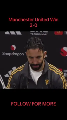 Ruben Amorim post match press conference Manchester United 2-0 Sunderland #manchesterunited #PremierLeague #amorim #mufc #football 
