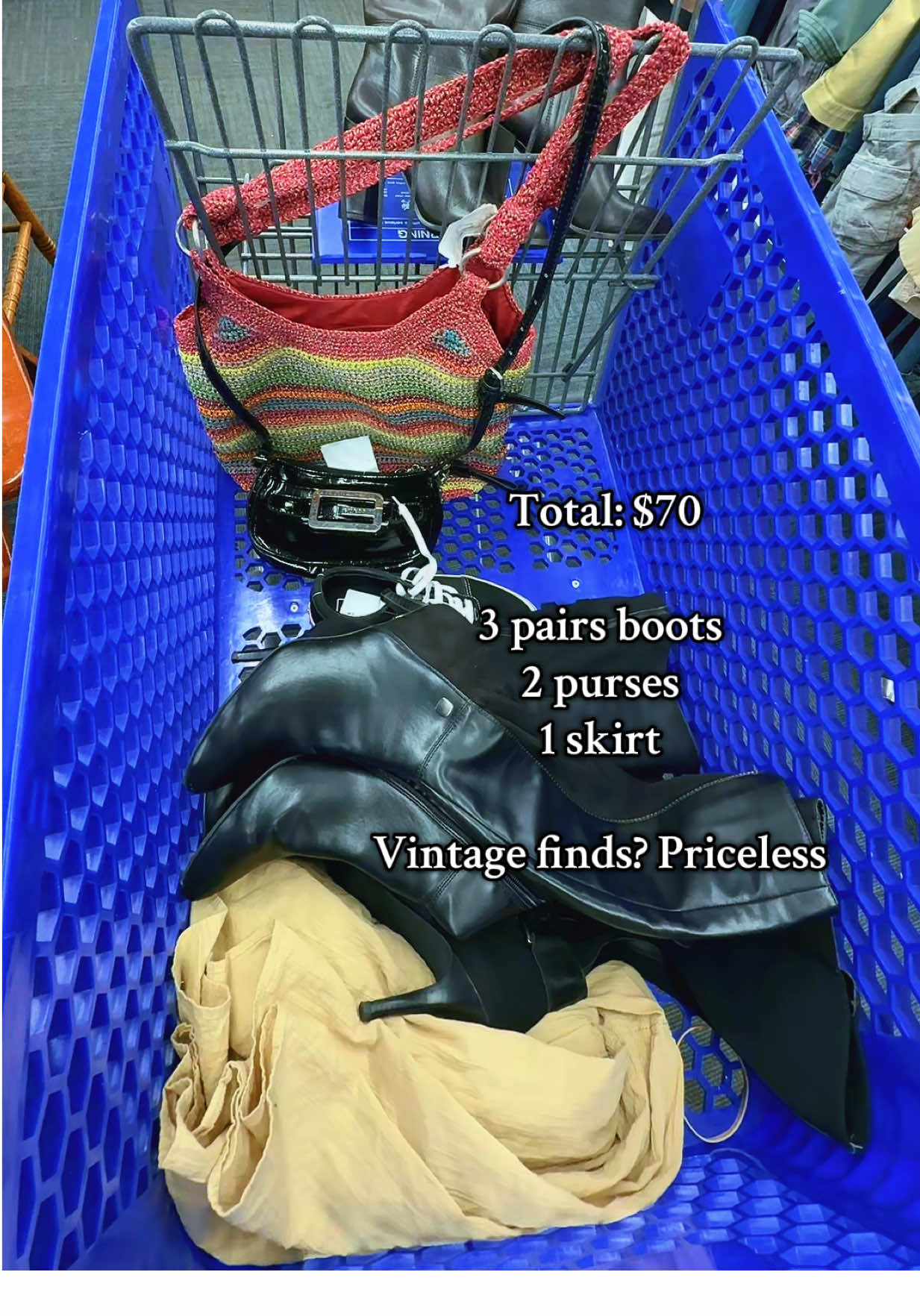 What a beautiful day to save money and the environment #fyp #thrift #vintage 