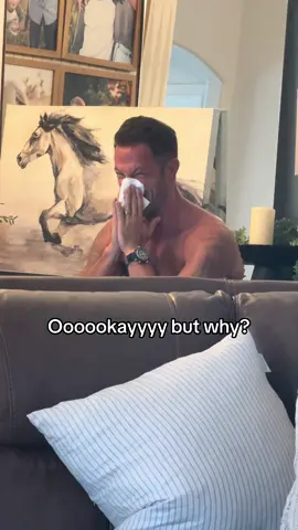 It can’t just be my husband? Turning 40 really unlocked some sounds he’s proud of, mind you I heard this horn honking from the across the house 😂🎺🎺 #dadsounds #noseblow #trumpetplayer #dadlife