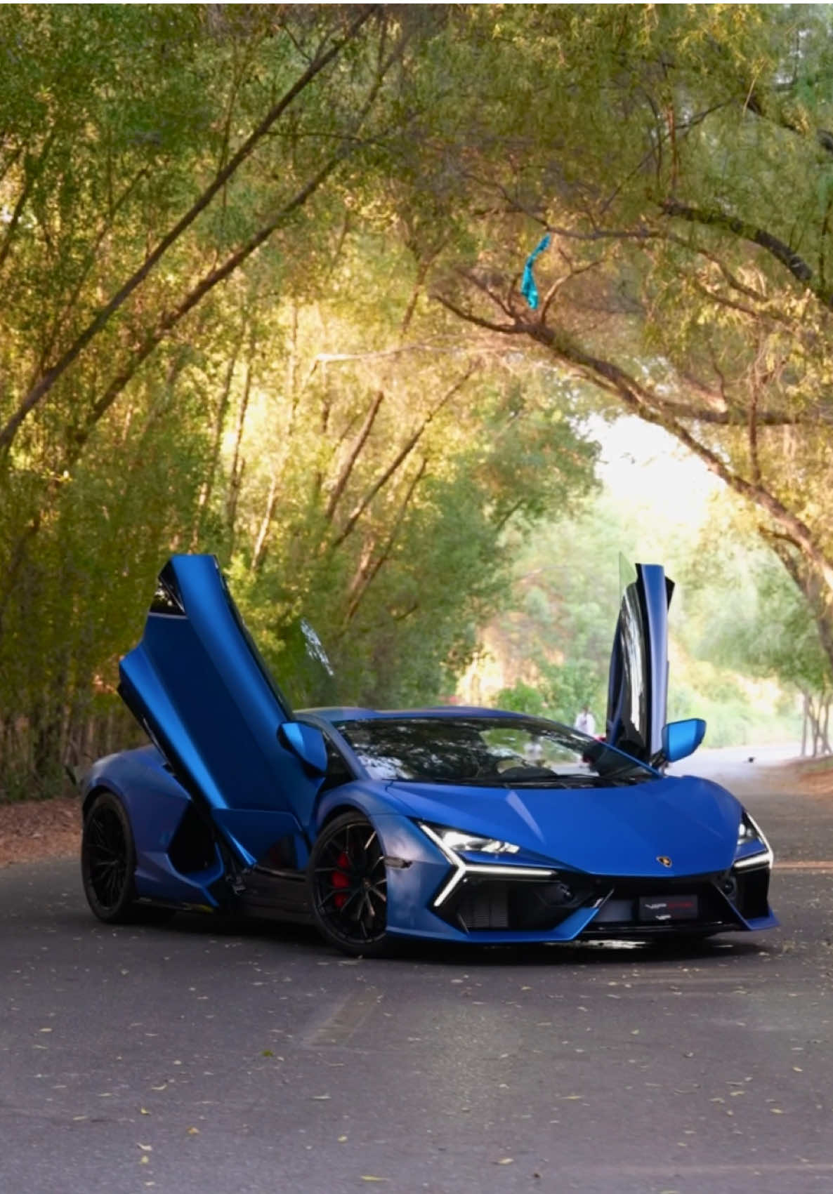 Lamborghini Revuelto in original matt blue color #vipmotorsuae #dubai #lamborghini 