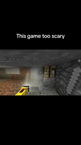 scary minecraft is so peak 💯 #gassygal #Minecraft #horror