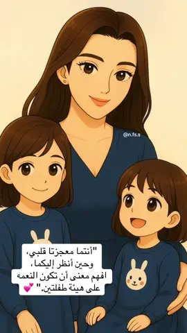 “أنتما معجزتا قلبي، وحين أنظر إليكما، أفهم معنى أن تكون النعمة على هيئة طفلتين. 💕   #بيبي_كيوت_جميل_اكسبلور😇 #محتوى_حقيقي_كارتوني #من_وجد_الحب_فقد_وجد_الحياة #زهرتين #طفلتين 