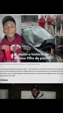 Logo ele 💔 #valiosofilhodopastor #fyp #luto #acidente #influencer 