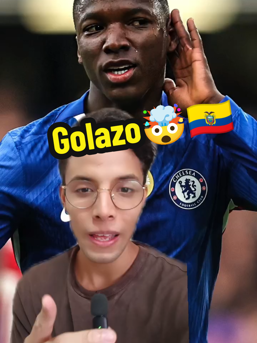 Golazo de Moisés Caicedo🤯🔥🇪🇨#moisescaicedo #chelseafc #futbol⚽️ #aarongutyfutb7 #ecuador🇪🇨 