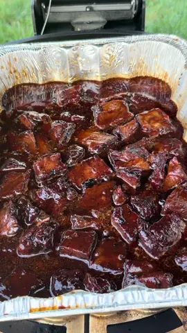 BBQ Burnt Ends 💯🔥 #bbq #burntends #Foodie #cooking 