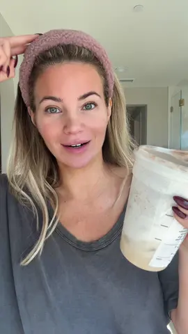 Starbucks iced vanilla protein latte 