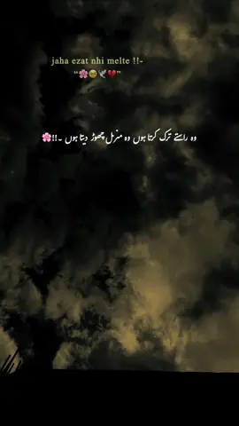 جہاں عزت نہیں ملتی وہ محفل چھوڑ دیتا ہوں🫠💔#fyp #1millionaudition #foryoupage #grow #account @TikTok 