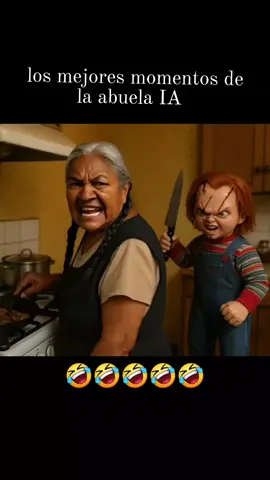 El Halloween de la Inteligencia Artificial que risa parte 2 #Halloween #Anabel #chuky #Lamonja #Eso 