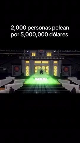 2,000 personas pelean por 5,000,000 dólares #mrbeast #viral #retos #fypシ 