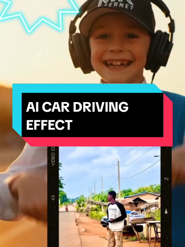 AI CAR DRIVING EFFECT This effect will help you to go viral on TikTok  This filter effect is very good #mrinternet12 #hugmefilter #filter #effect @MR INTERNET 
