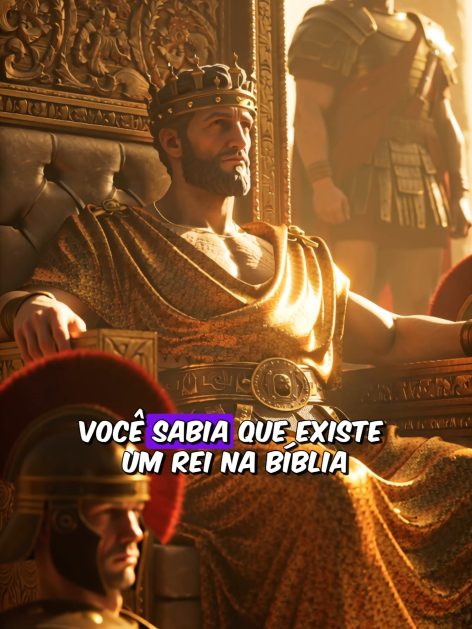 Nunca te contaram essa história, mas eu vou te contar sobre o Rei que tentou roubar a gloria de Deus. Atos 12:21–23 #historiasbiblicas #fypシ゚ #bibliasagrada #rei #thechosen