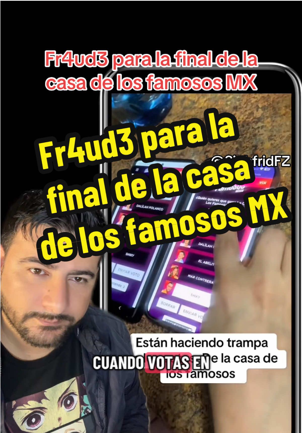 Fr4ud3 para la final de la casa de los famosos MX #lacasadeaaron #vix #lcdlf #sighfridfz #sighfridfz2 @Aaron Mercury @Nanccyglez @Rodrigo Glez @Aldo T De Nigris @PonchoDeNigris @MARCONTRERASOF @Abel Saenz R. 