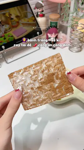 Nó cay mà nó dính, mà nhìn như bánh tráng trộn đất z á bây #unboxwithvie #banhtrangxikesieucay #banhtrang #anvat #muataitiktok 