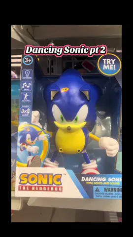 The 2nd song that #sonic dances to. It’s hard to hear the music sometimes though because of the other parts of the toy.  #sonicthehedgehog  #toy  