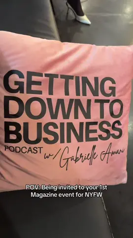 @MEFEATER Magazine Thank you so much for the invite & and congratulations on the new podcast endeavor! I learned so much about business and ownership ✨ #mefeater #mefeatermagazine #nyfw 