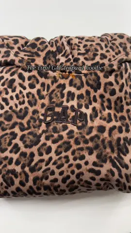The viral GAP leopard print hoodie! 🐆❤️‍🔥 @Gap  #gaphoodie #gapleopardhoodie #viralgaphoodie #viralgapleopardhoodie #itseliromero 