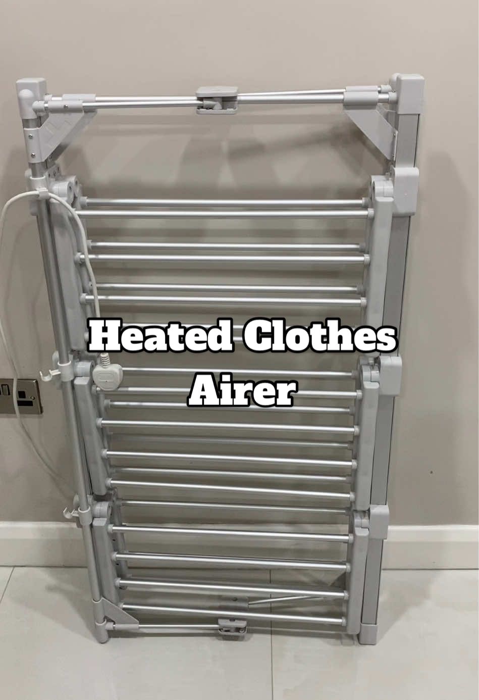 Energy-Efficient Indoor Drying Hack You NEED! Mini, XL or Large – The Perfect Heated Clothes Rack!#fouryou #heatedairer #clothdryingrack #dryingclothesinwinter #laundrydrying 