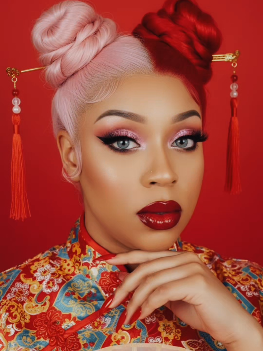 NICKI MINAJ INSPIRED LOOK #fyp #trending #viral #nickiminaj #photoshoot 