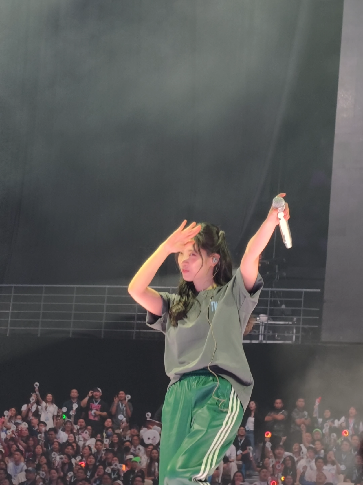 Soundcheck for #THISISFOR and yes, kami ang kumanta for them HAHAHAHAHA!!!! #Twice #Daehyun