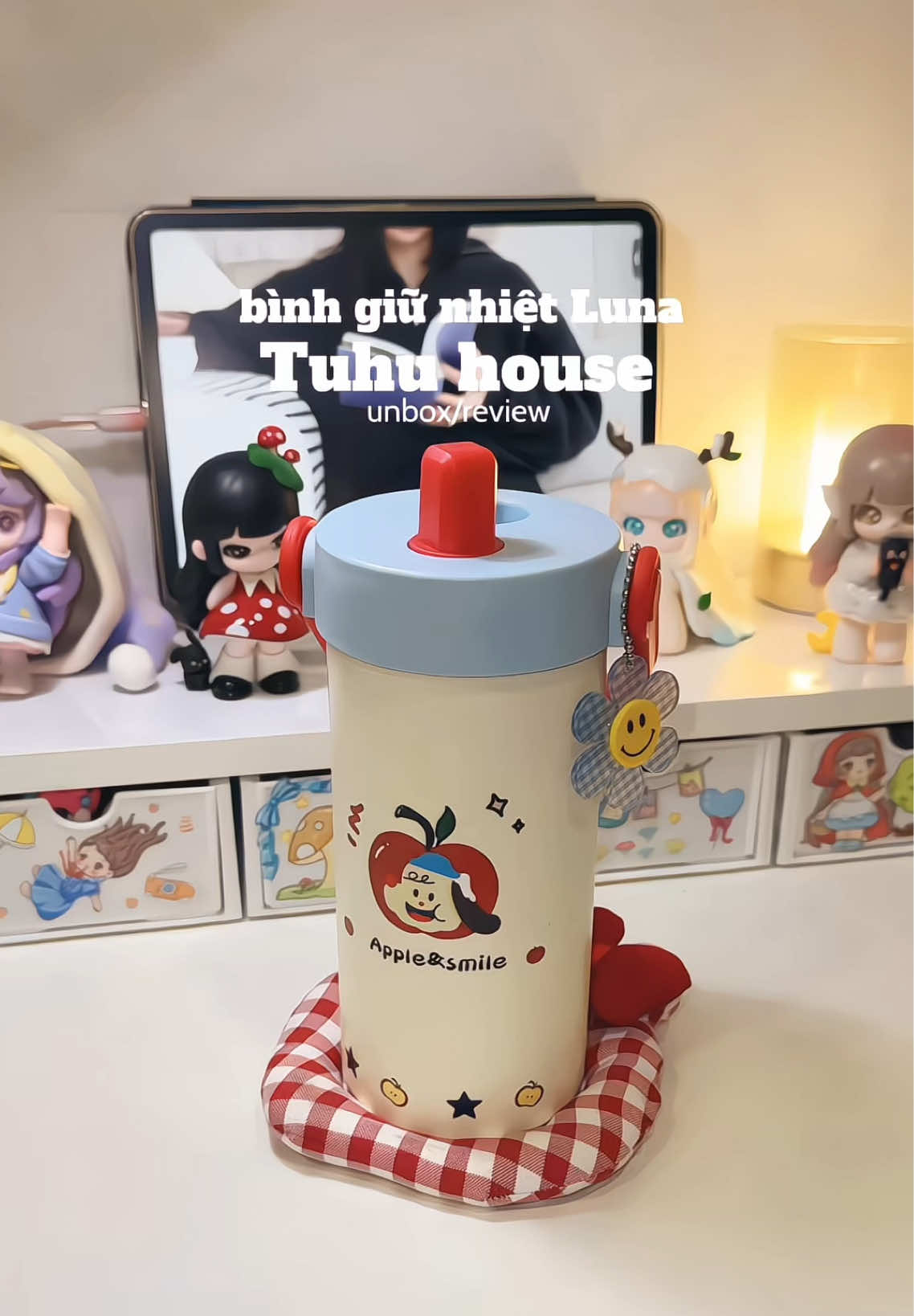 Tr ơi xinh quóo #binhnuocgiunhiet #tuhuhouse #binhgiunhietluna #binhgiunhiet600ml #vanhtapriviu 