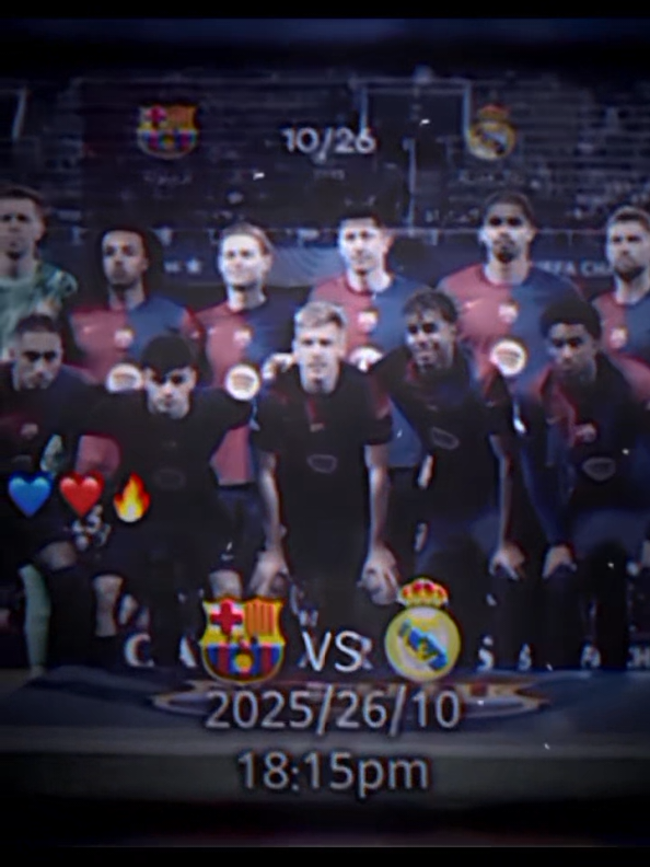 BAR VS RMA October 26/10 2025 🤌🏻🤌🏻🔥💙❤️👑#درافن⚜️ #foryou #zaxo_duhok_hewler_slemani_hawler #fyp #fcbarcelona 