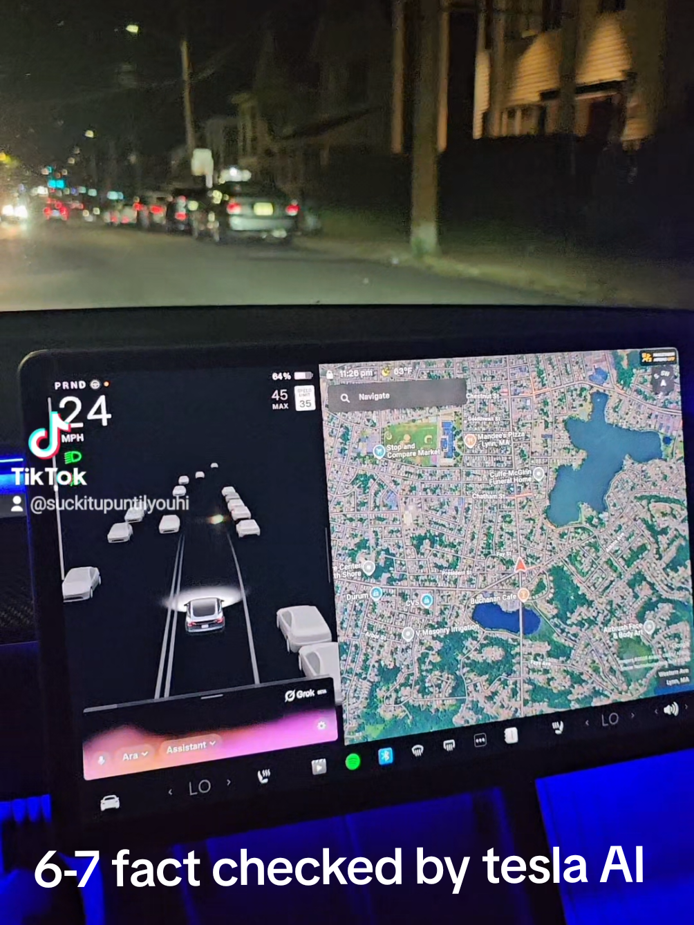 Replying to @christiano28_  Saying 6-7 to tesla AI debunked if you've watched the videos you'll know what i mean.  #fyp #unhinged #67 #viral #tesla 