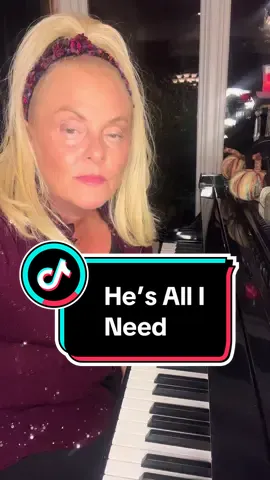 He’s All I Need #fyp #sharonwalker #sharonwalkermusic #hymns #hesallineed 