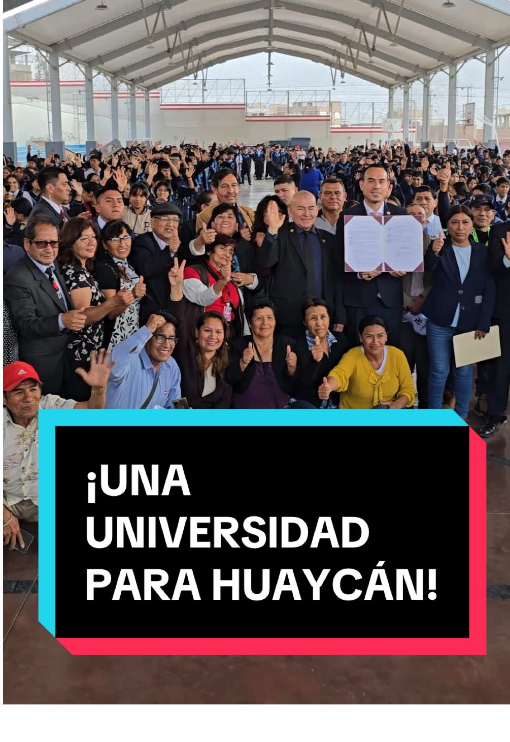 ¡Una universidad para Huaycan! 💪🇵🇪 El Congreso da un paso más para la creación de la Universidad de Huaycán con la firma de la autógrafa de ley. Ahora el Ejecutivo deberá publicar la norma. 🙌💪 #congresoperu #congresodelperu #politicaperu #congresoperuano #huaycancity😎 