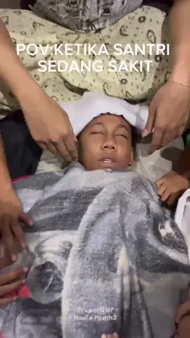 Ketika santri sakit obat sebenarnya adalah pulang😎#santri #trending #sakit #mondok 