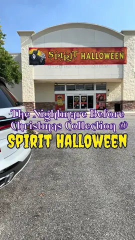 A little bit of everything in the nightmare before Christmas collection @Spirit Halloween 💜✨ #thenightmarebeforechristmas #jackskellington #spirithalloween #spirithalloweenstore #halloweendecor 