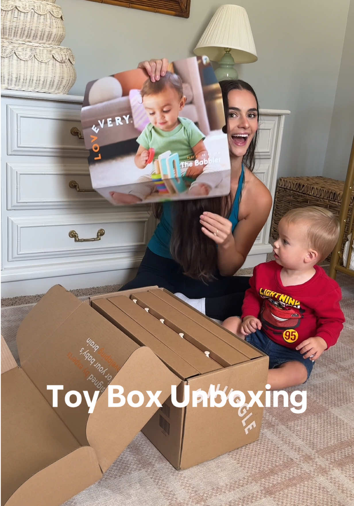 What an AWESOME toy kit from @Lovevery!!!! Forrest is going to love this so much!  If you want to try out a Lovevery toy kit, go to the link in my bio! #loveverygift #lovevery #babytoys #toddlertoys 